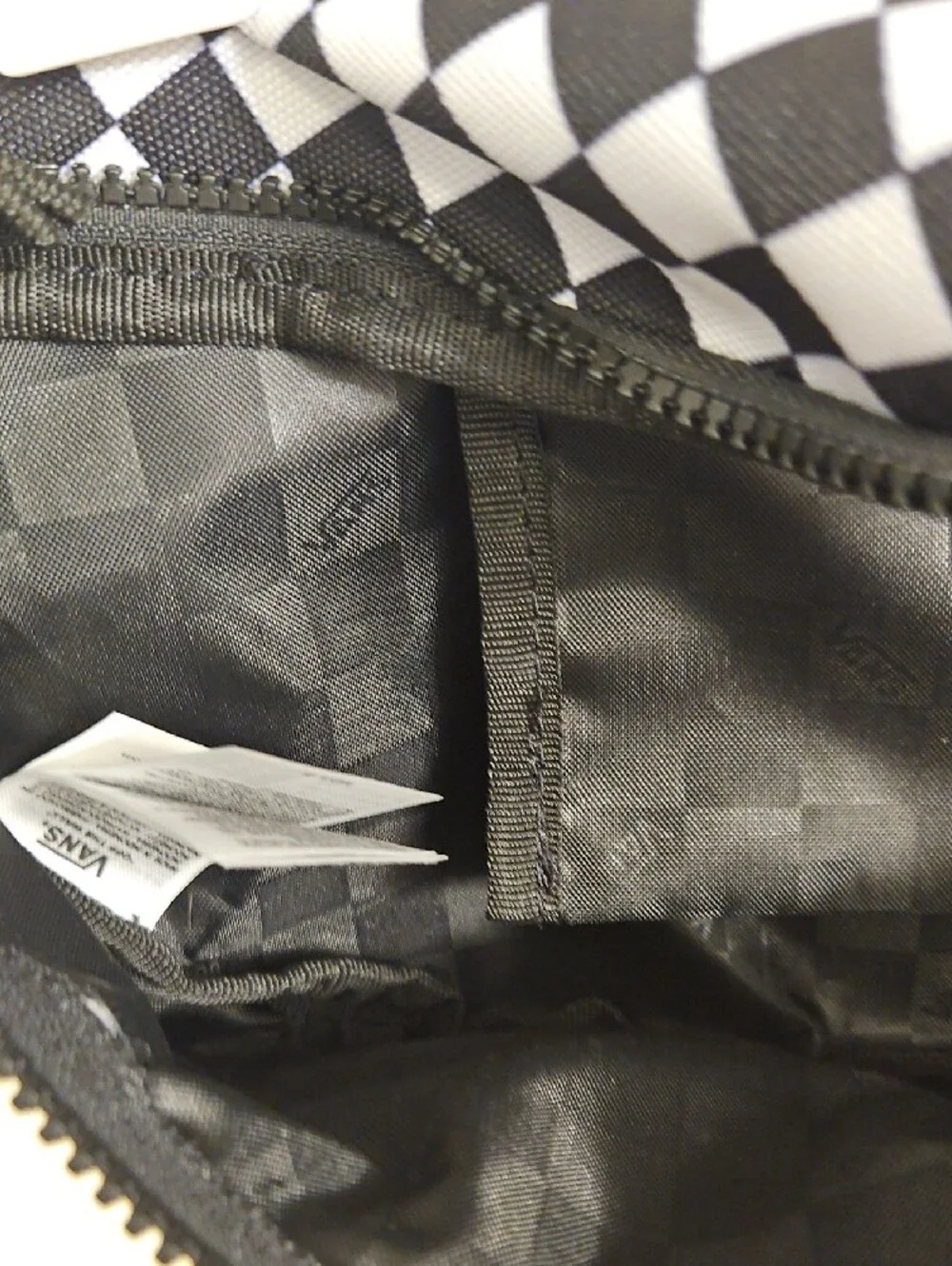 Vans Ward Black & White Crossbody Bag